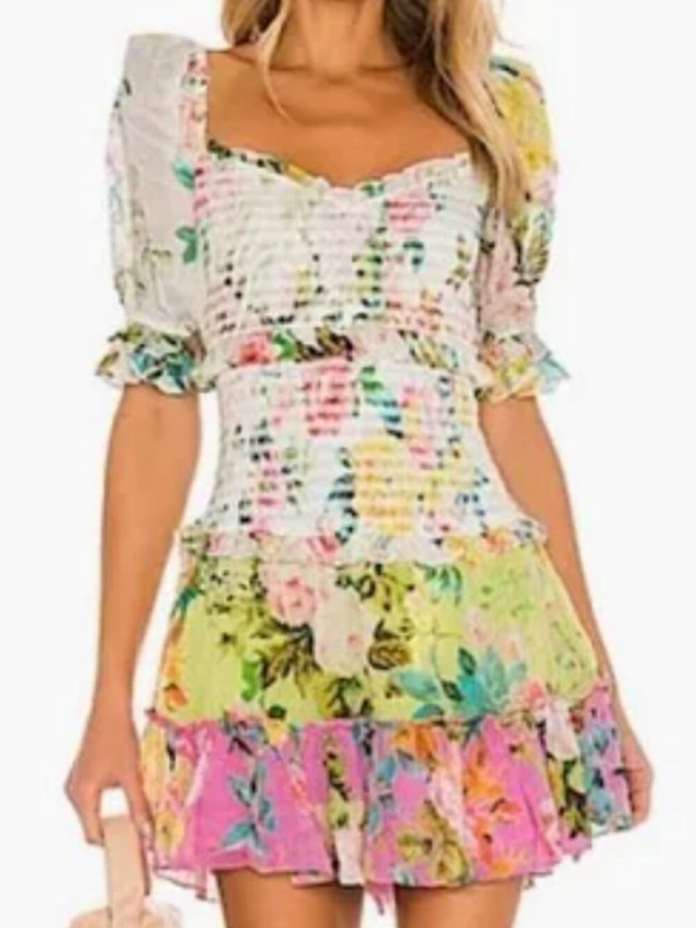 HEMANT & NANDITA JOLIE MINI DRESS